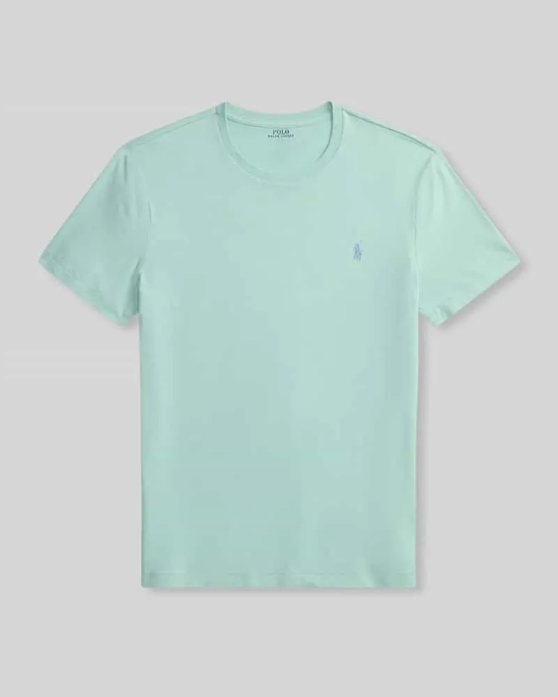 Ralph Lauren Regular Fit T-Shirt aus reiner Baumwolle Gruen