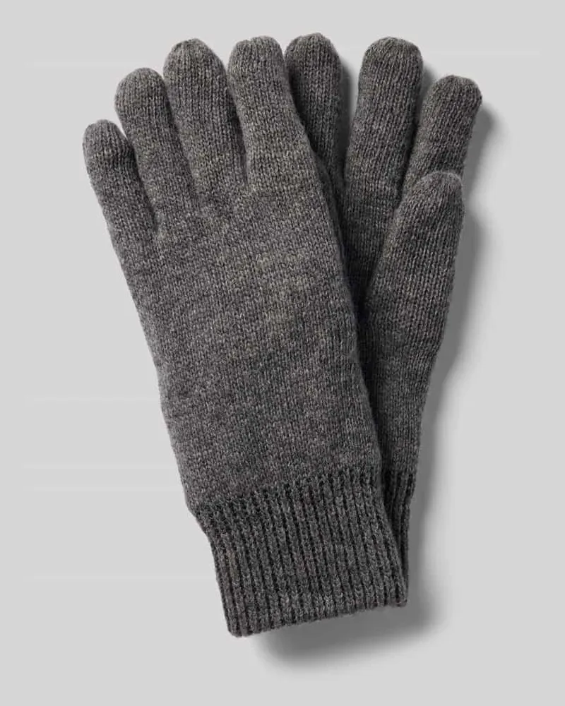 Barbour Strickhandschuhe aus Woll-Mix Modell 'CARLTON 
