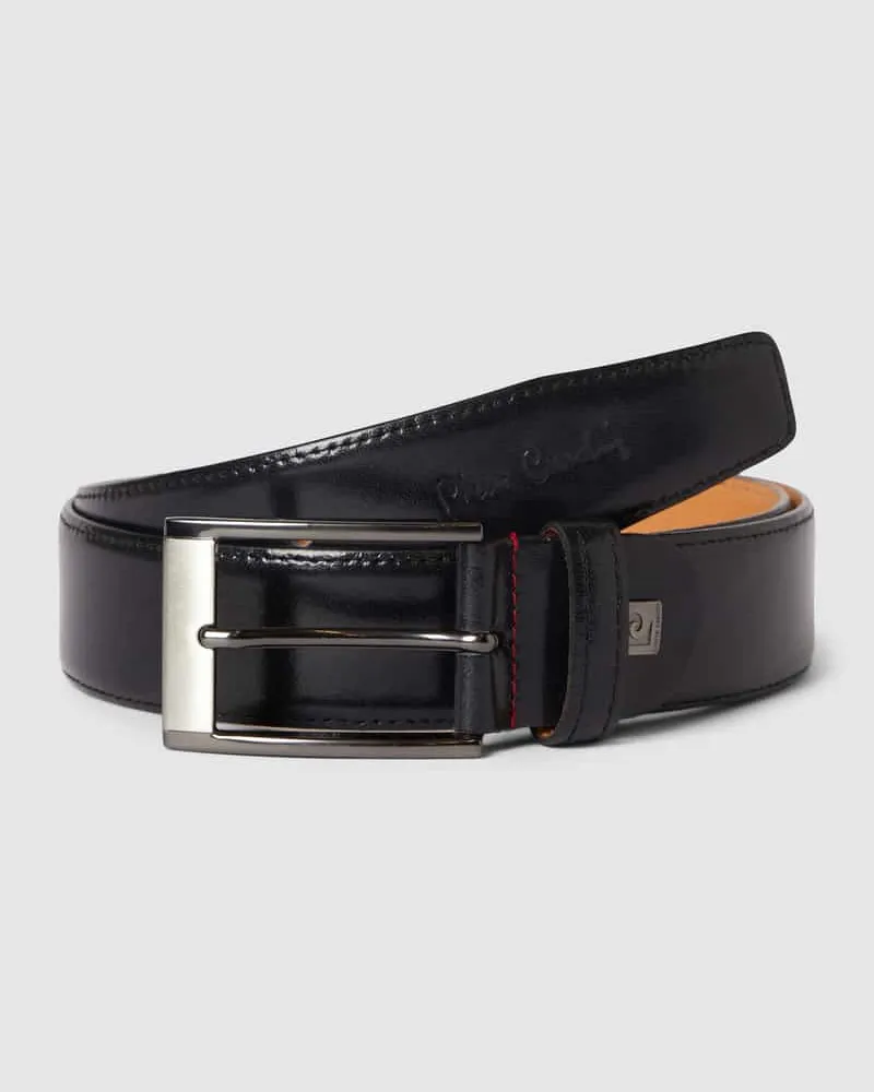 Pierre Cardin Ledergürtel mit Dornschließe 