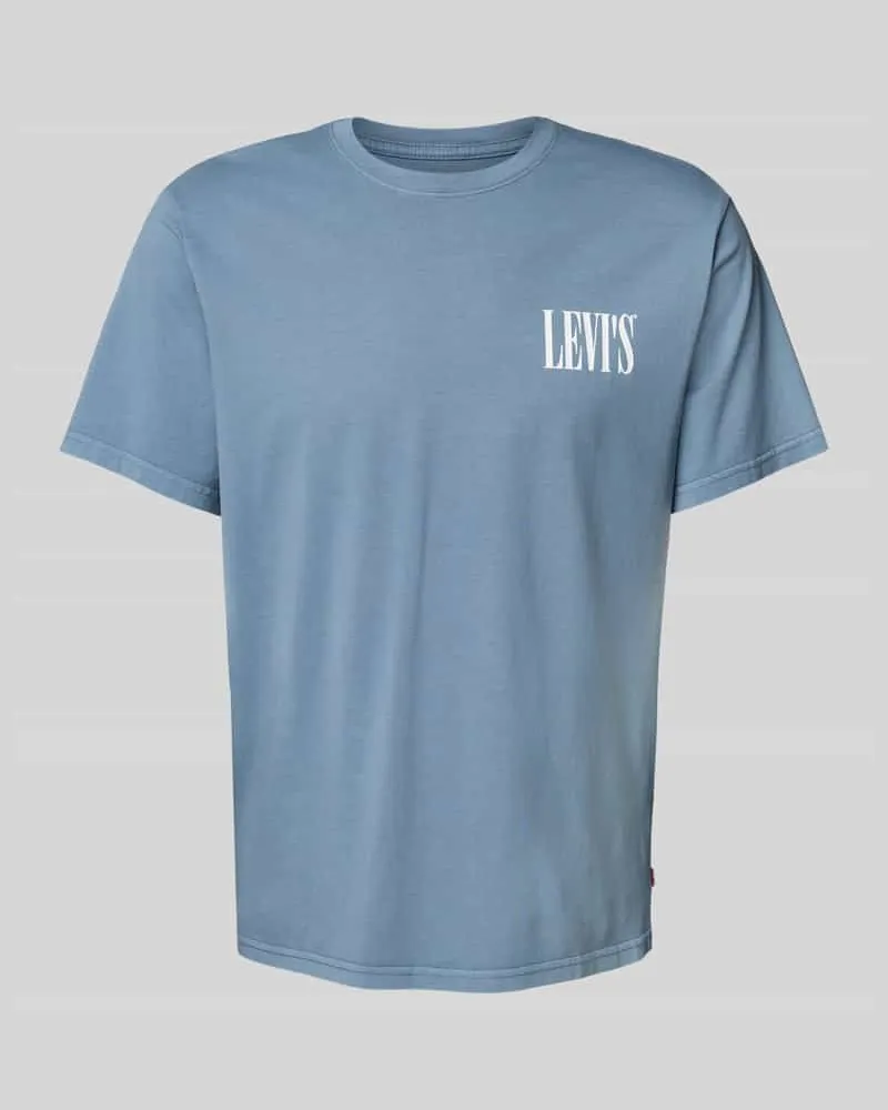 Levi's T-Shirt mit Label-Print 