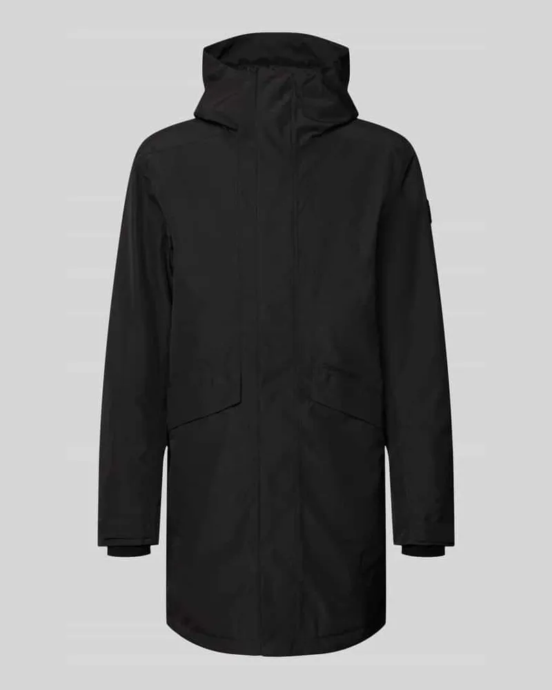 Didriksons 1913 Regular Fit Parka mit Kapuze Modell 'Kenny Black