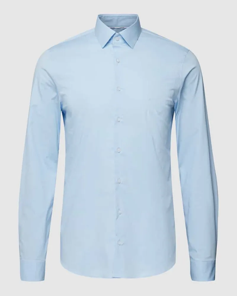 Calvin Klein Slim Fit Businesshemd aus Popeline 