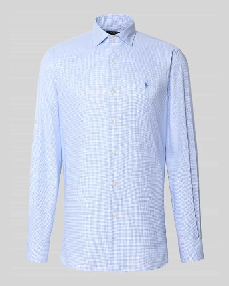 Ralph Lauren Regular Fit Business-Hemd mit Kentkragen 