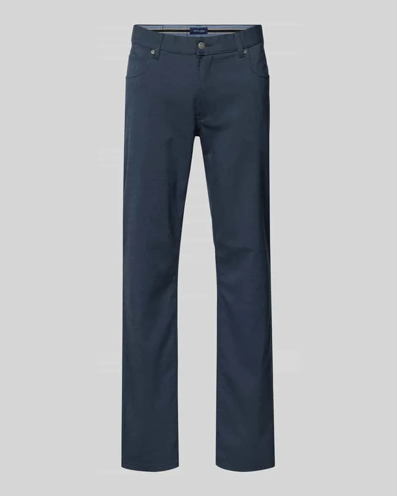 Christian Berg Straight Leg Hose im 5-Pocket-Design 
