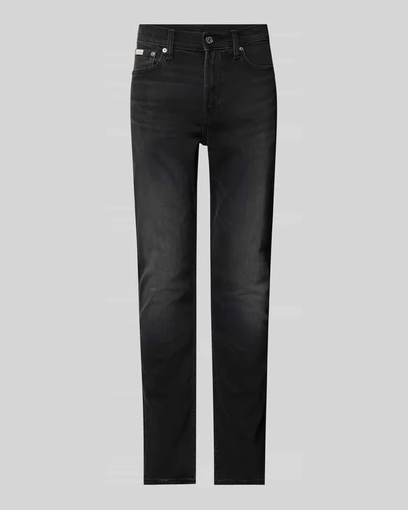 Calvin Klein Jeans mit 5-Pocket-Design Black