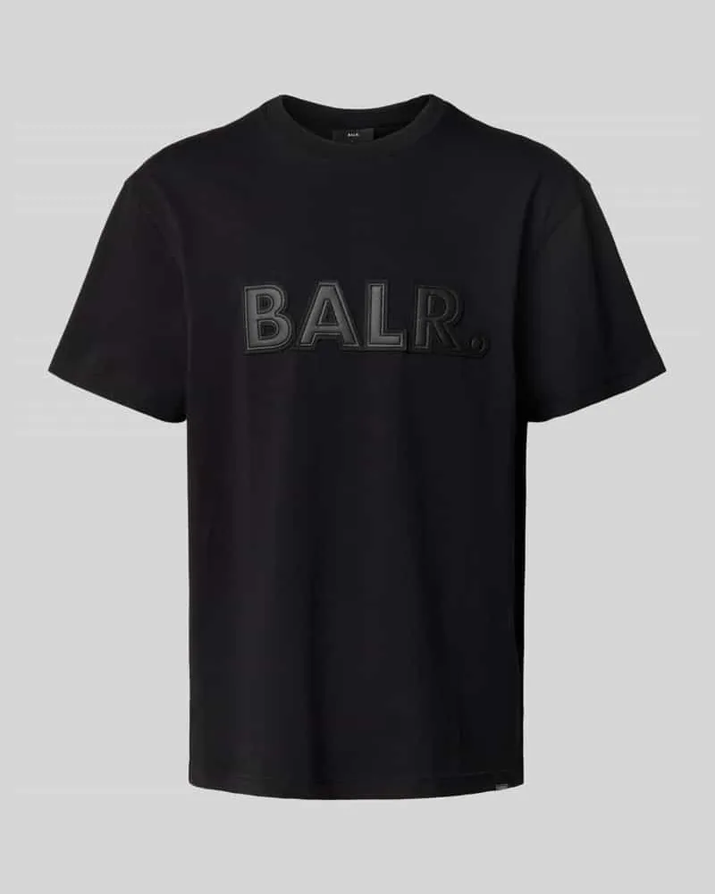 BALR. T-Shirt mit Logo und Rundhalsausschnitt 