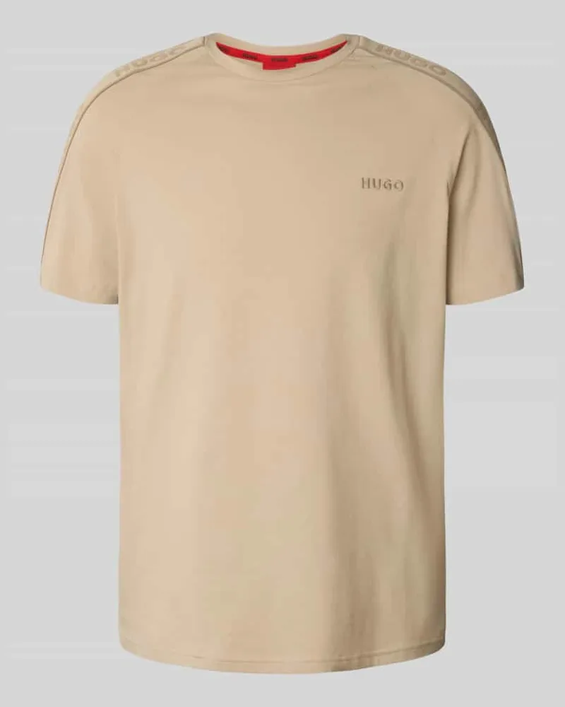 HUGO BOSS T-Shirt mit Label-Stitching Modell 'LIAM 
