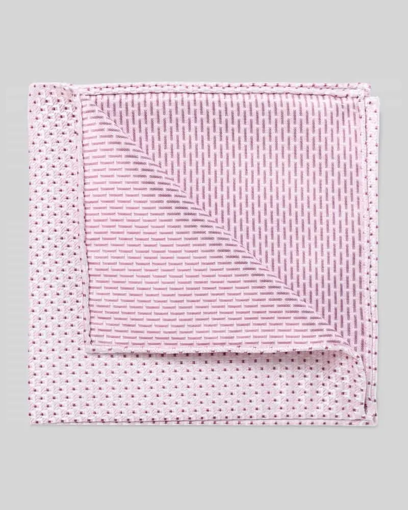 Olymp Einstecktuch aus Seide mit Satinfinish Rose