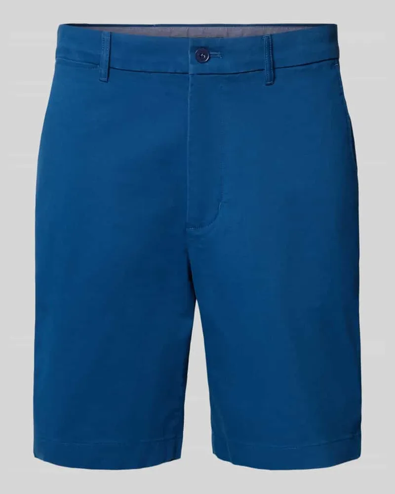 Tommy Hilfiger Chinoshorts aus Baumwoll-Mix Modell 'DOVER Dunkelblau