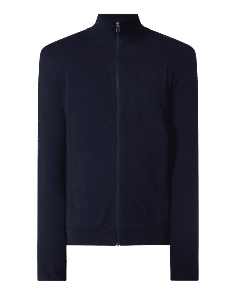 Selected Homme Strickjacke aus Pima-Baumwolle Modell 'Berg Marine