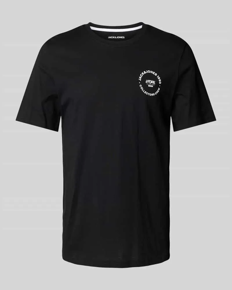 Jack & Jones T-Shirt mit Label-Print Modell 'SIMON 