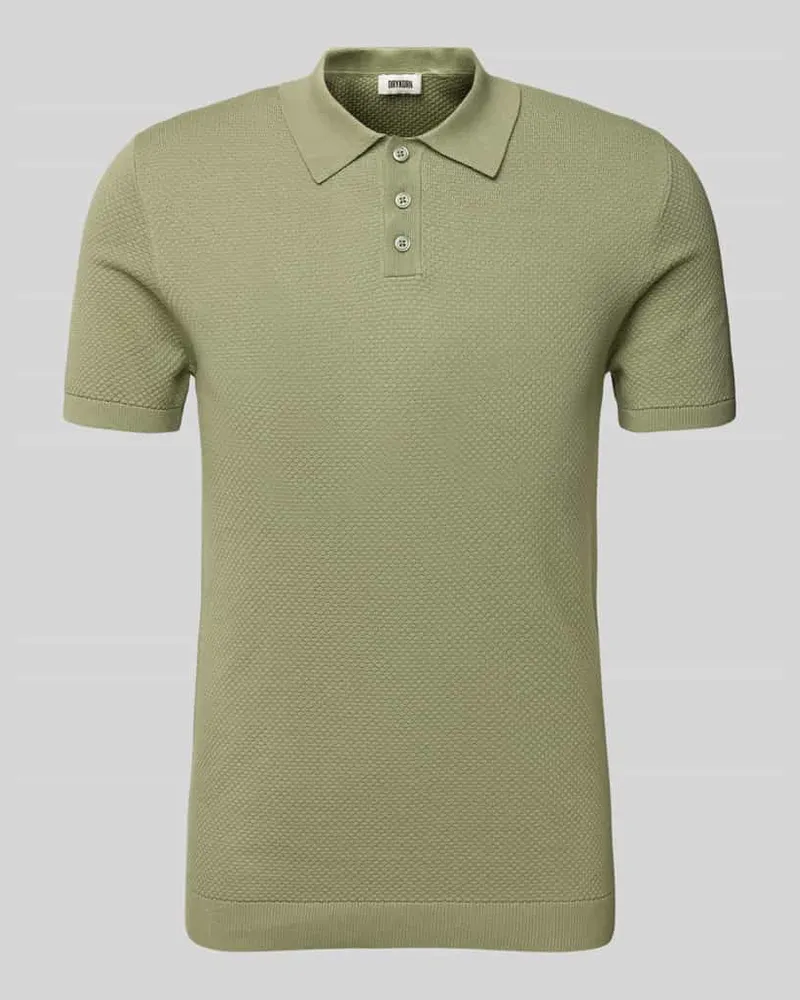 Drykorn Slim Fit Poloshirt mit Strukturmuster Modell 'TRITON 