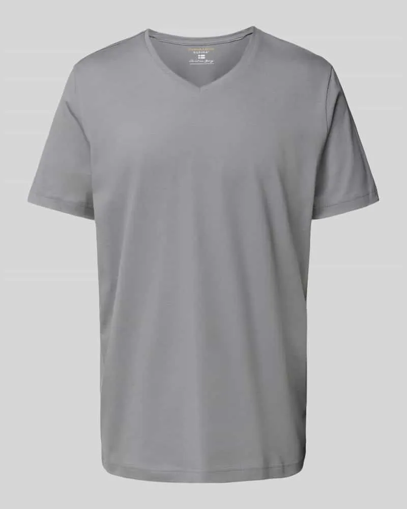 Christian Berg T-Shirt mit V-Ausschnitt 
