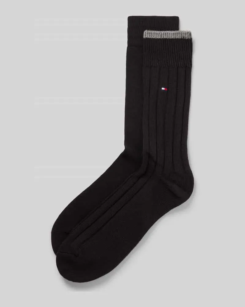 Tommy Hilfiger Strümpfe aus Baumwoll-Mix im 2er-Pack 