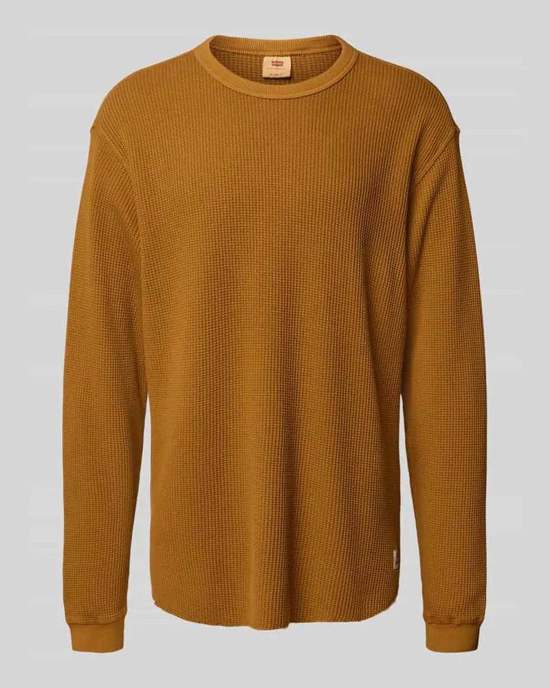Levi's Relaxed Fit Longsleeve mit Rundhalsausschnitt 