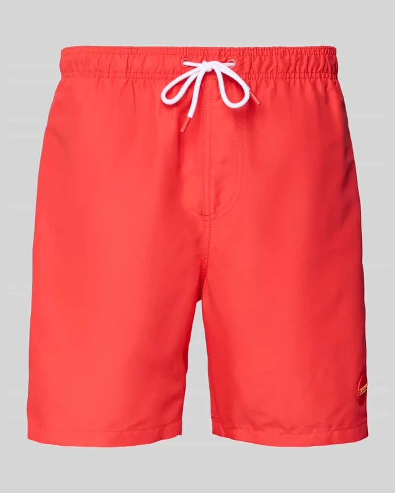 Shiwi Regular Fit Badehose mit Label-Patch Modell 'Mike 