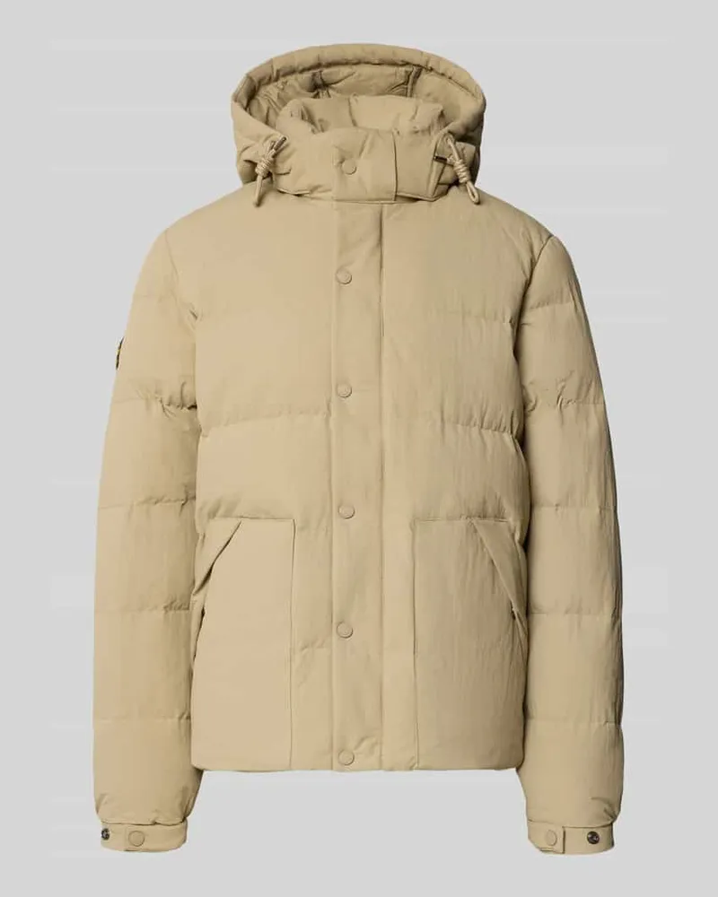 Superdry. Jacke mit Kapuze Modell 'CLASSIC EVEREST Beige