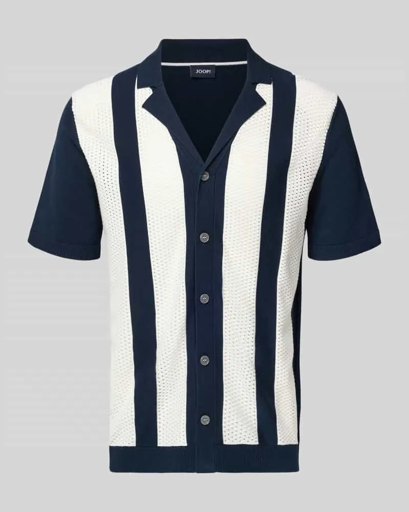 JOOP! Regular Fit Freizeithemd mit Kentkragen Modell 'Galvo Marine
