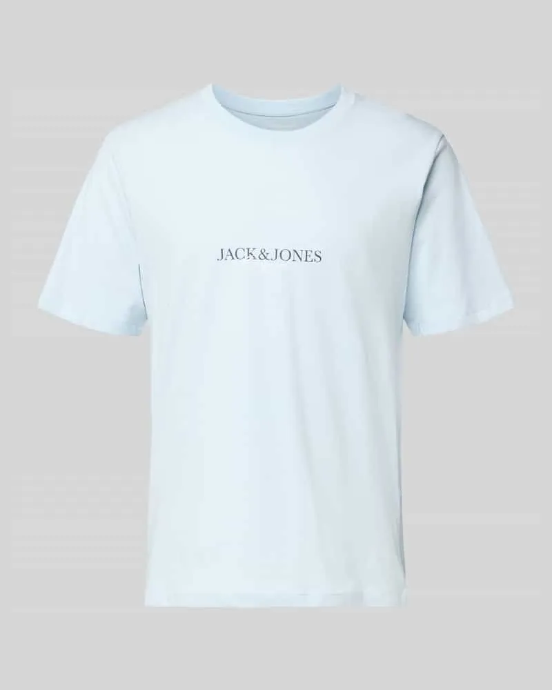 Jack & Jones T-Shirt mit Label-Print Modell 'BILLYBURG 