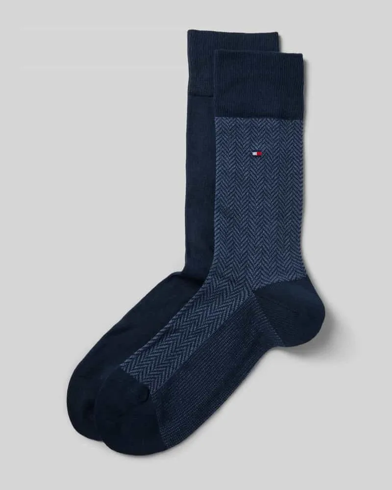 Tommy Hilfiger Strümpfe aus Baumwoll-Mix im 2er-Pack 