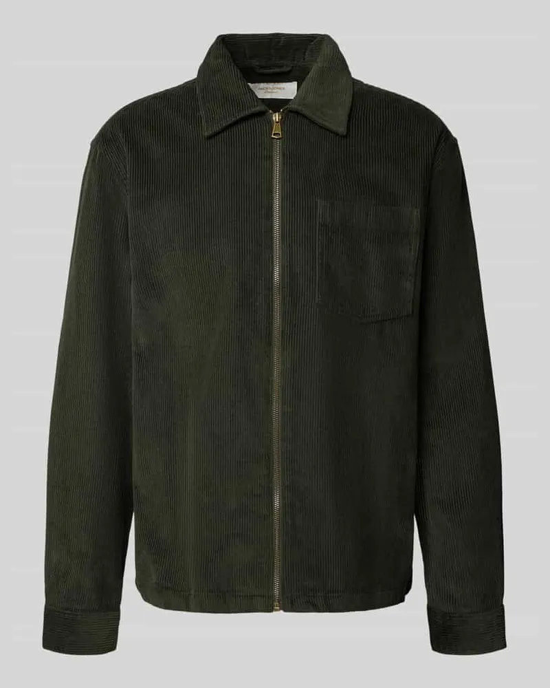 Jack & Jones Blouson mit Brusttasche Oliv