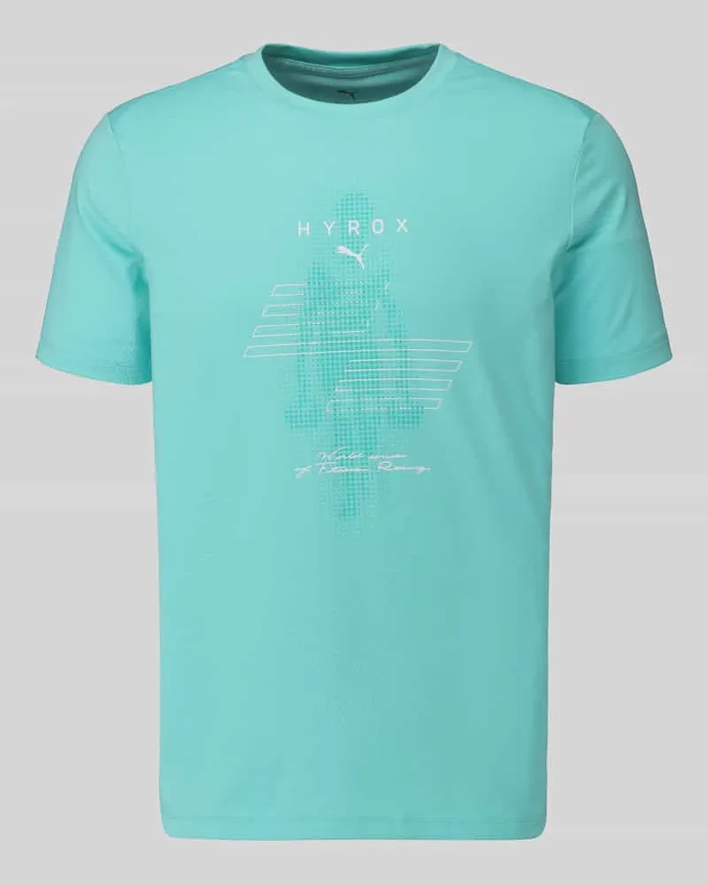 Puma Regular Fit Sport-T-Shirt mit Label-Print Modell 'CLOUDSPUN Mint