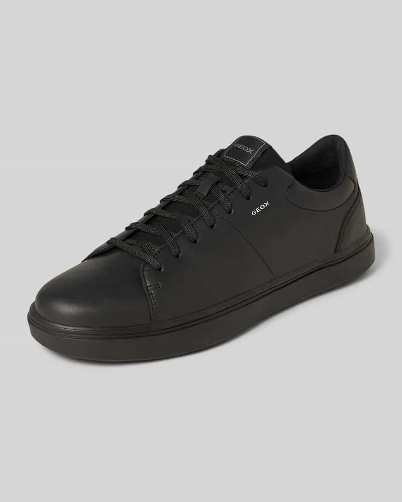 Geox Sneaker aus echtem Leder Modell 'Baltimoore Black