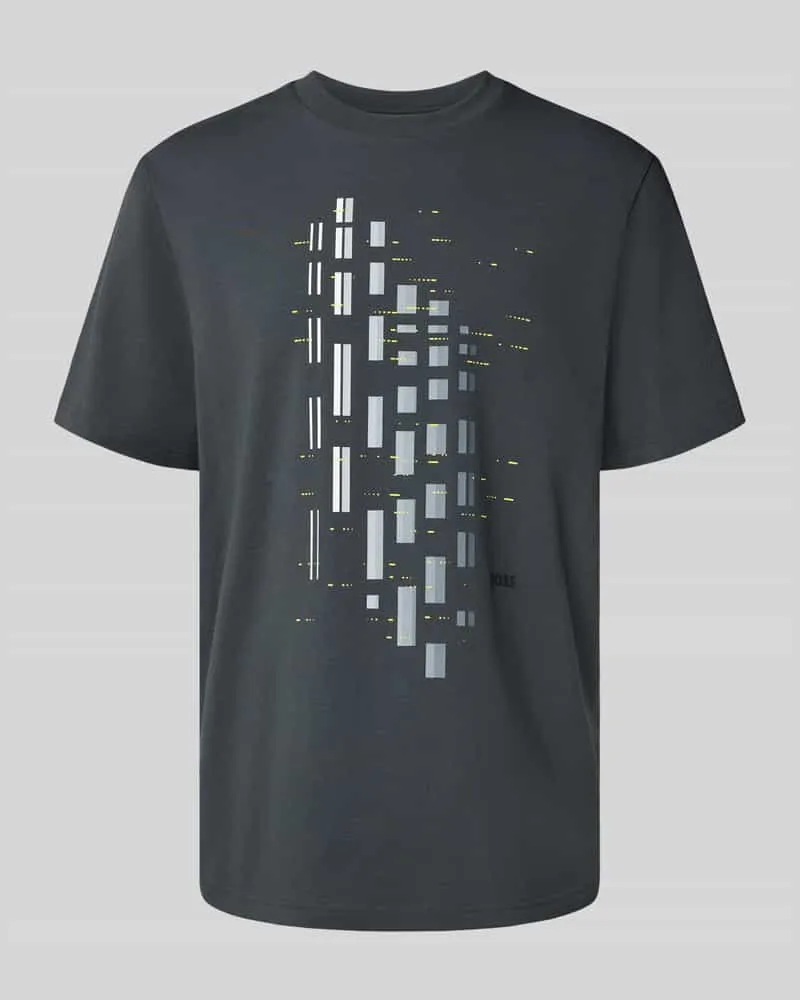 HUGO BOSS Regular Fit T-Shirt aus Baumwoll-Mix Modell 'GRX ZONE 