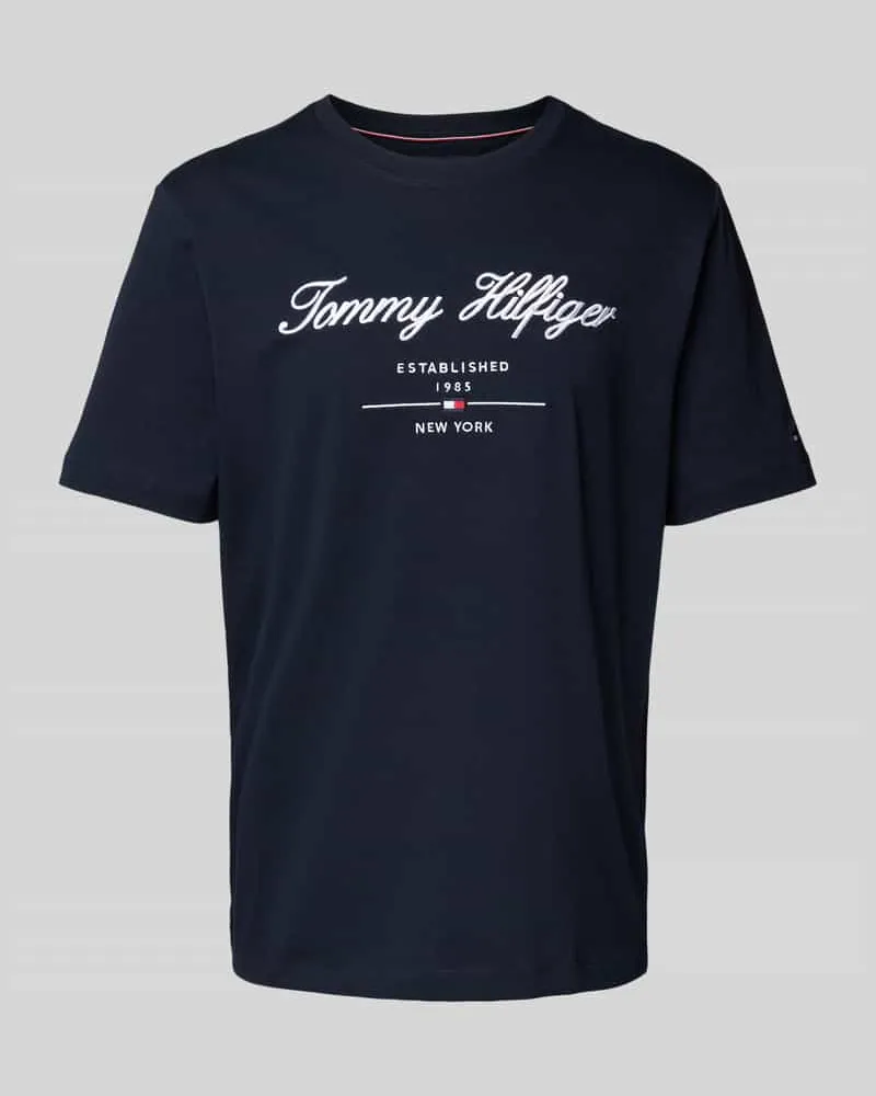 Tommy Hilfiger T-Shirt mit Label-Stitching 