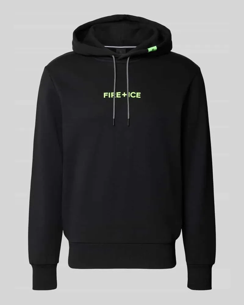 Bogner Hoodie mit Logo-Schriftzug Modell 'COVELL Black