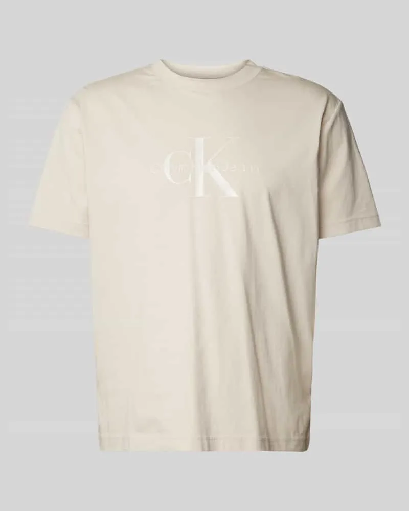 Calvin Klein T-Shirt mit Label-Print 