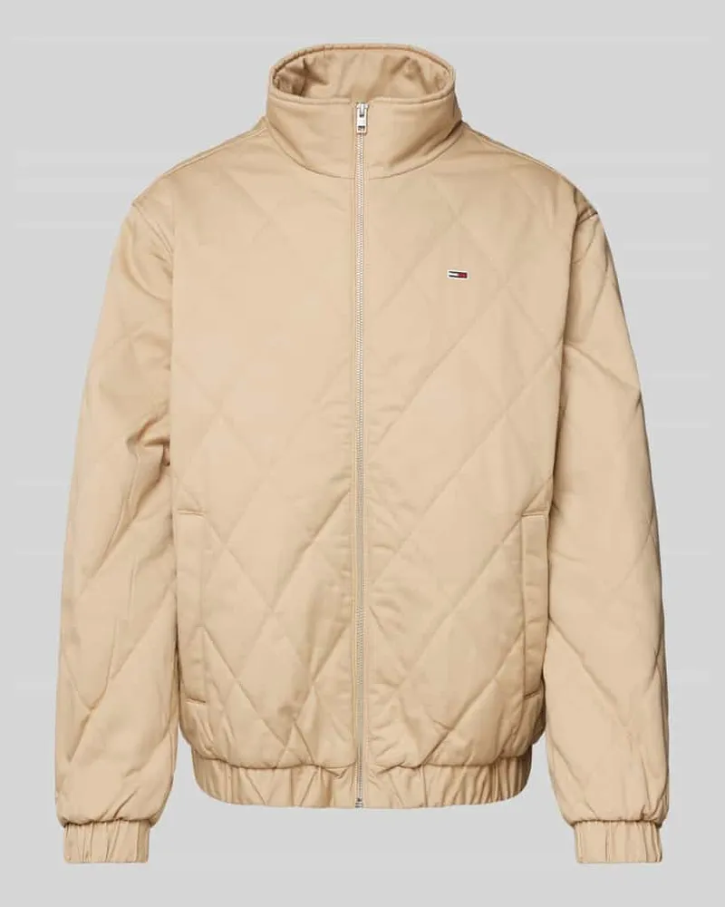 Tommy Hilfiger Jacke mit Label-Details Beige