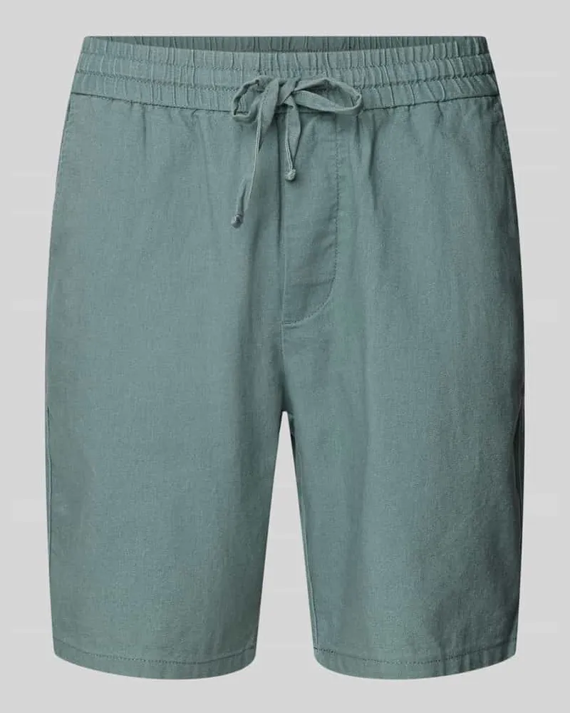 Only & Sons Regular Fit Shorts aus Baumwoll-Leinen-Mix Modell 'LINUS 