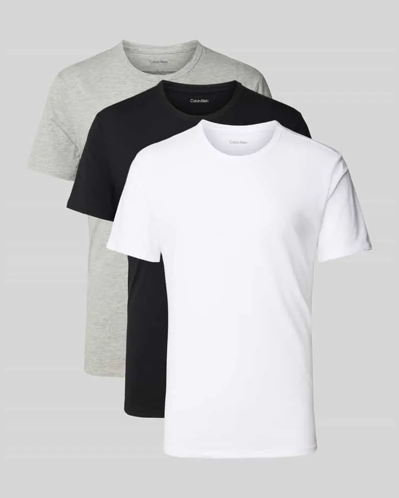 Calvin Klein T-Shirt mit Rundhalsausschnitt im 3er-Pack 