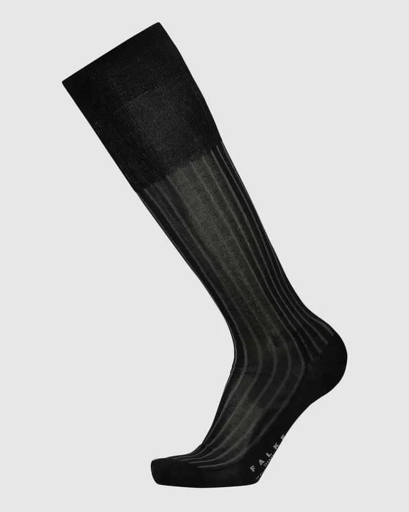 Falke Kniestrümpfe mit Rippenstruktur Modell 'Shadow Kitt