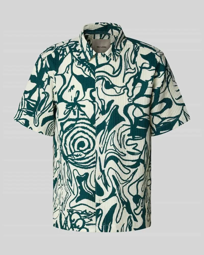 Only & Sons Regular Fit Freizeithemd aus reiner Baumwolle 