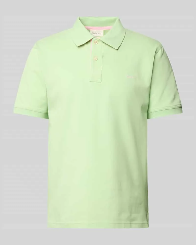 Gant Regular Fit Poloshirt mit Label-Stitching 