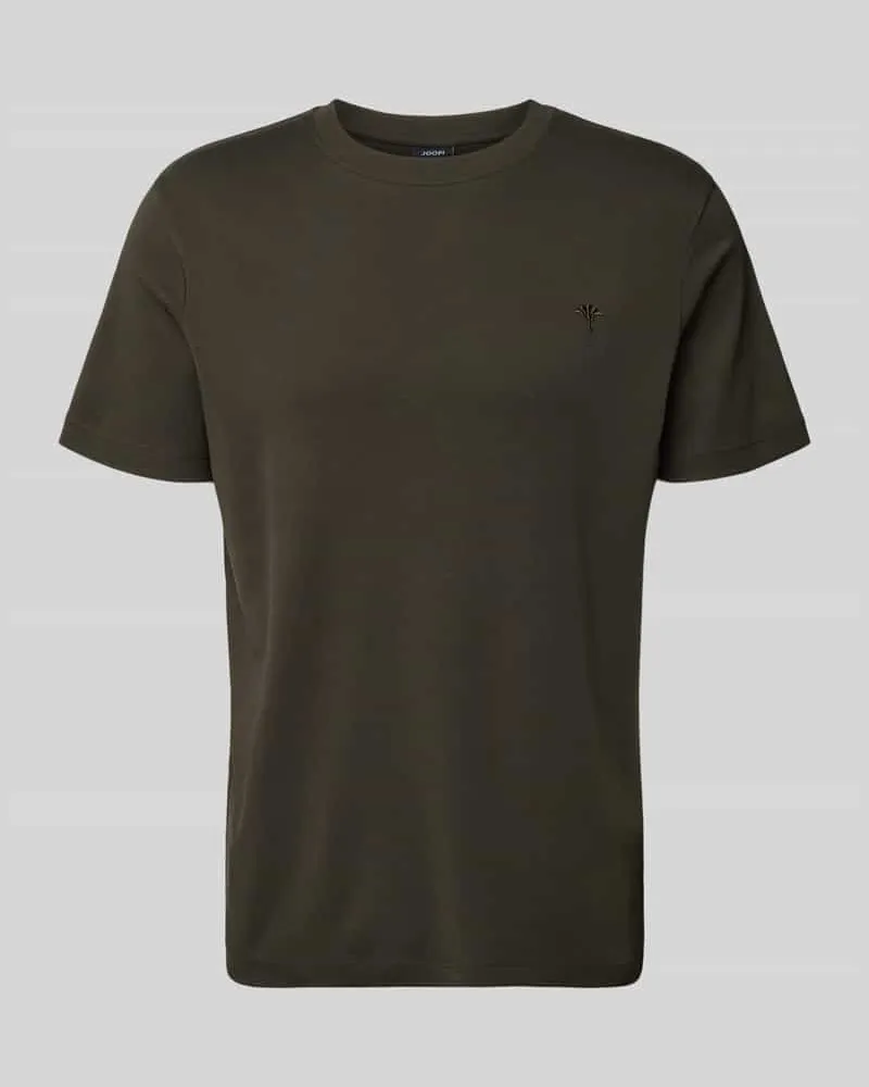 JOOP! T-Shirt mit geripptem Rundhalsausschnitt Modell 'Priamo 