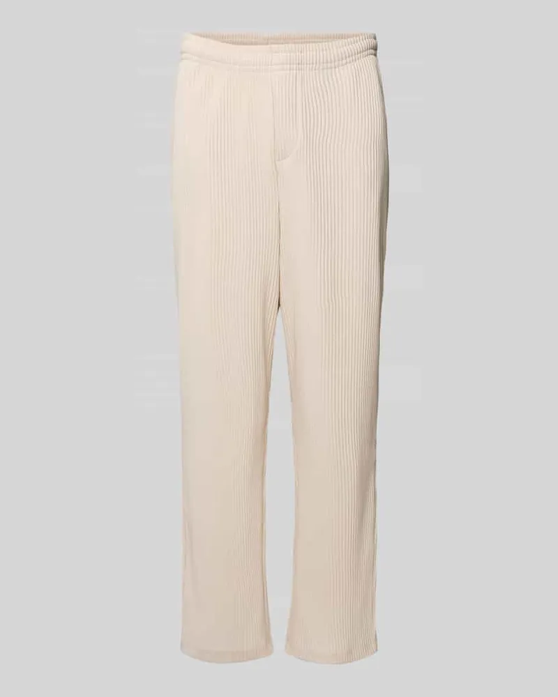 Jack & Jones Straight Leg Stoffhose mit Plisseefalten Modell 'KARL INTERLUDE 