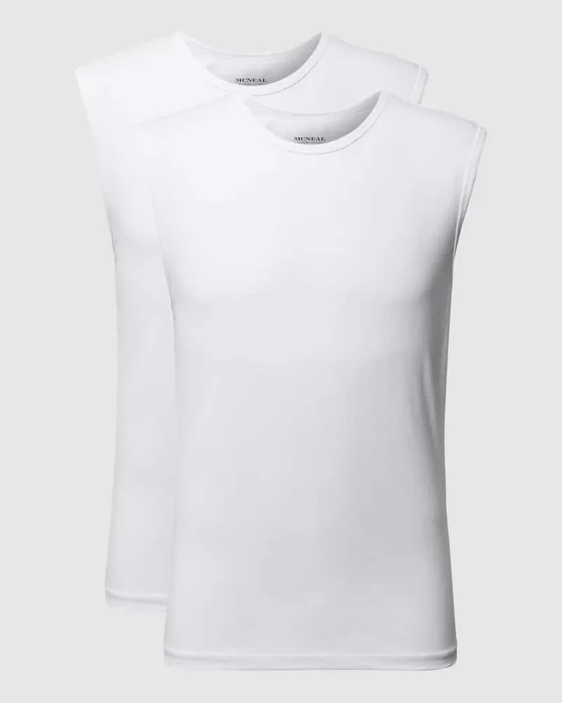 McNeal Unterhemd im 2er-Pack Weiss