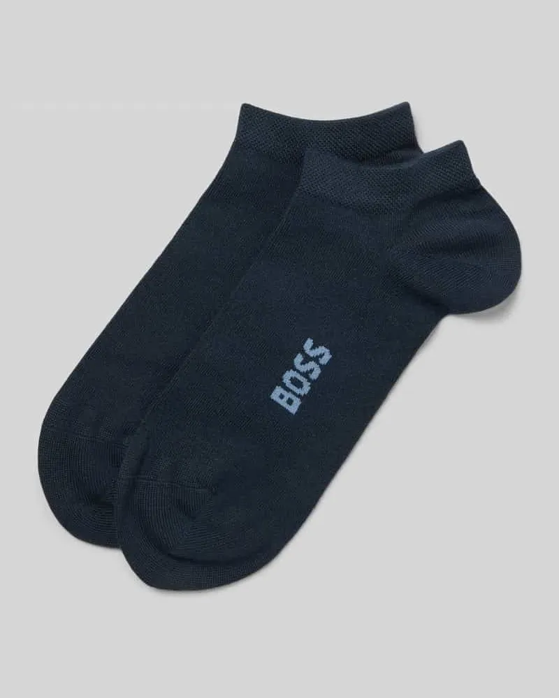 HUGO BOSS Socken aus Viskose-Mix im 2er-Pack Dunkelblau