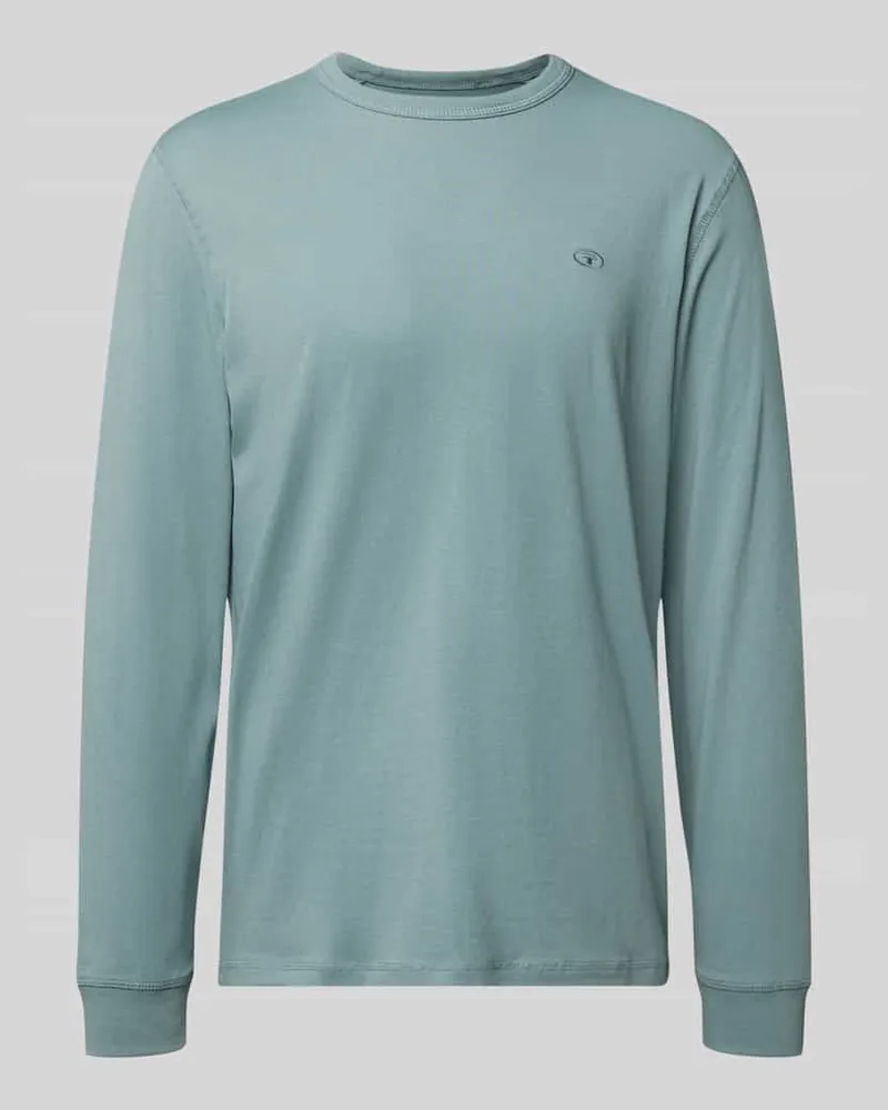 Tom Tailor Regular Fit Langarmshirt aus reiner Baumwolle 