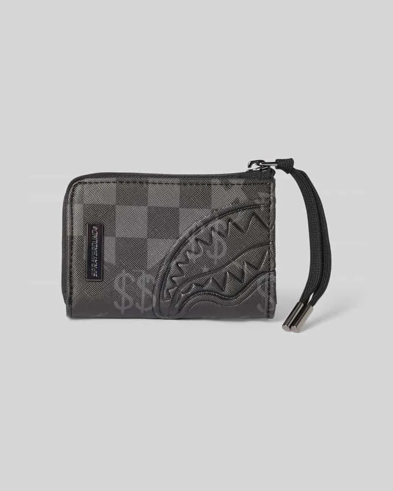 Sprayground Portemonnaie mit Label-Applikation 