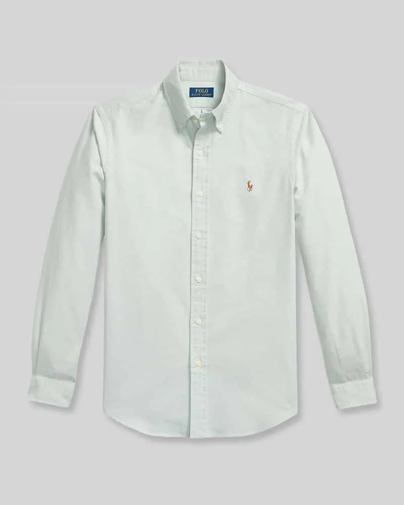 Ralph Lauren Regular Fit Freizeithemd aus reiner Baumwolle Mint