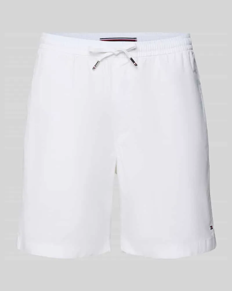 Tommy Hilfiger Regular Fit Shorts aus Baumwoll-Elasthan-Mix 