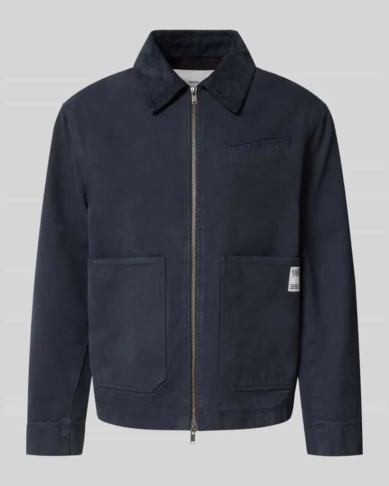 Wood Wood Jacke mit Zweiwege-Reißverschluss 