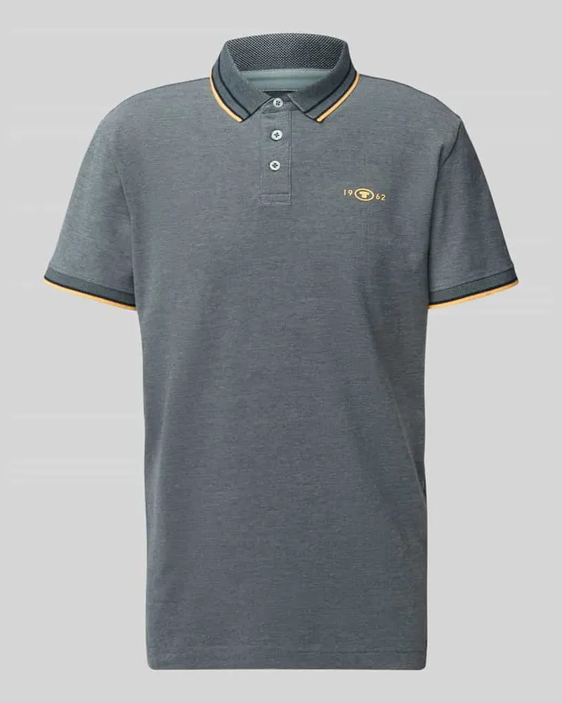 Tom Tailor Regular Fit Poloshirt mit Kontraststreifen 