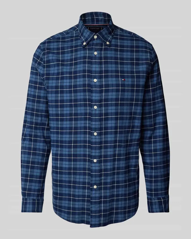 Tommy Hilfiger Regular Fit Freizeithemd mit Button-Down-Kragen 