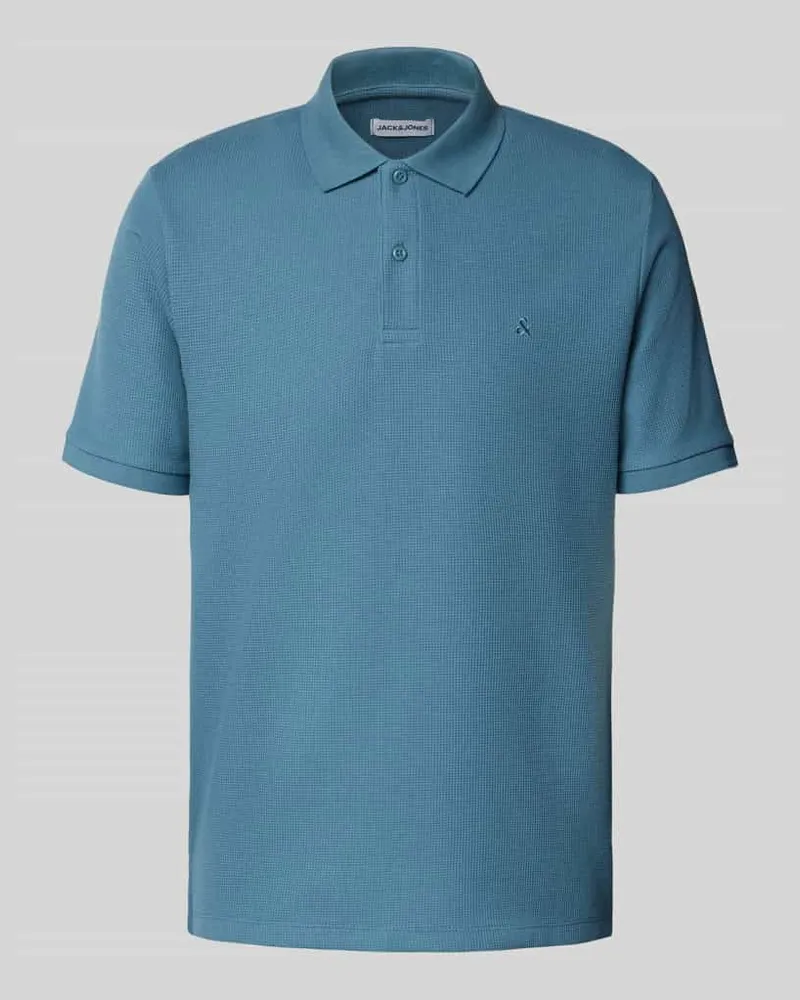 Jack & Jones Poloshirt mit Label-Stitching Modell 'AUSTIN 