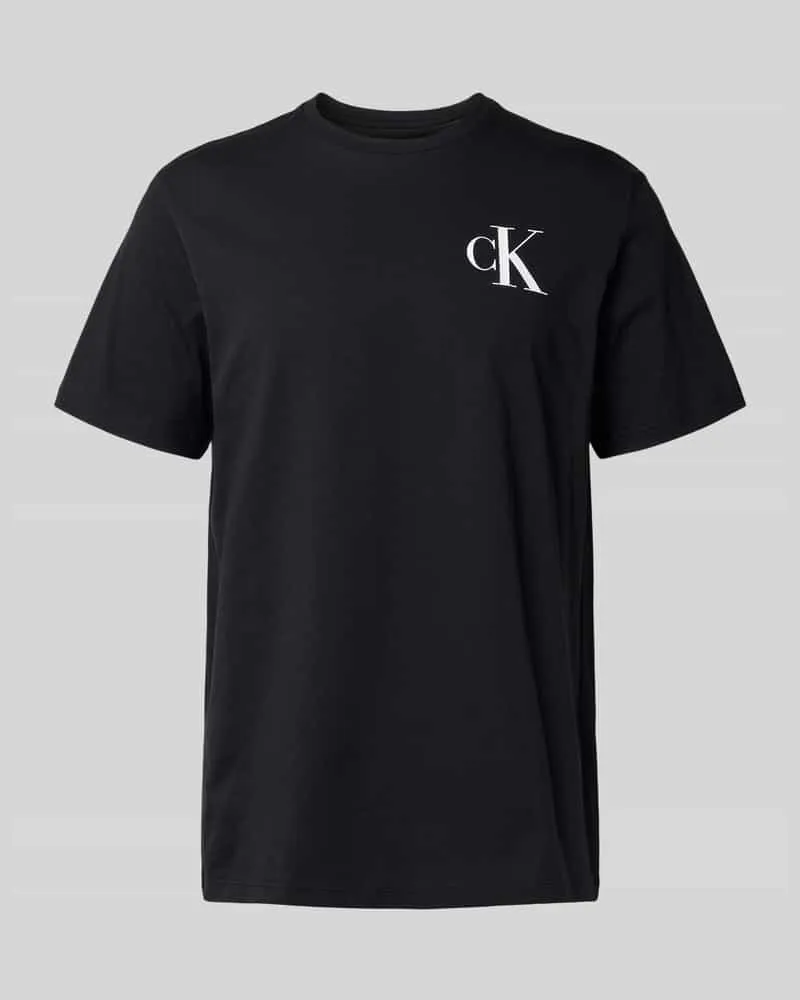 Calvin Klein T-Shirt mit Label-Print 